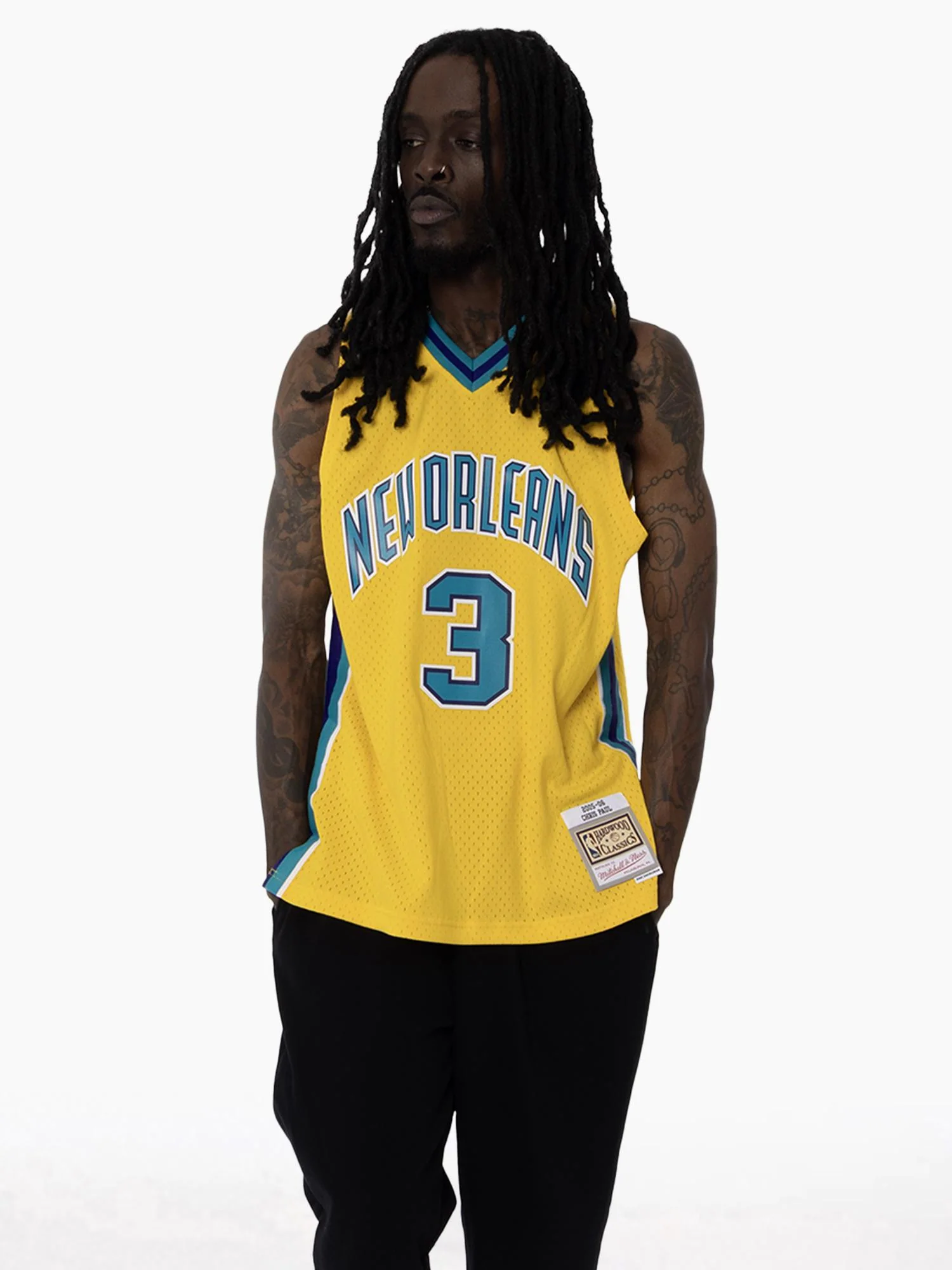 Chris Paul 2005-06 New Orleans Hornets Swingman Jersey - Image 3