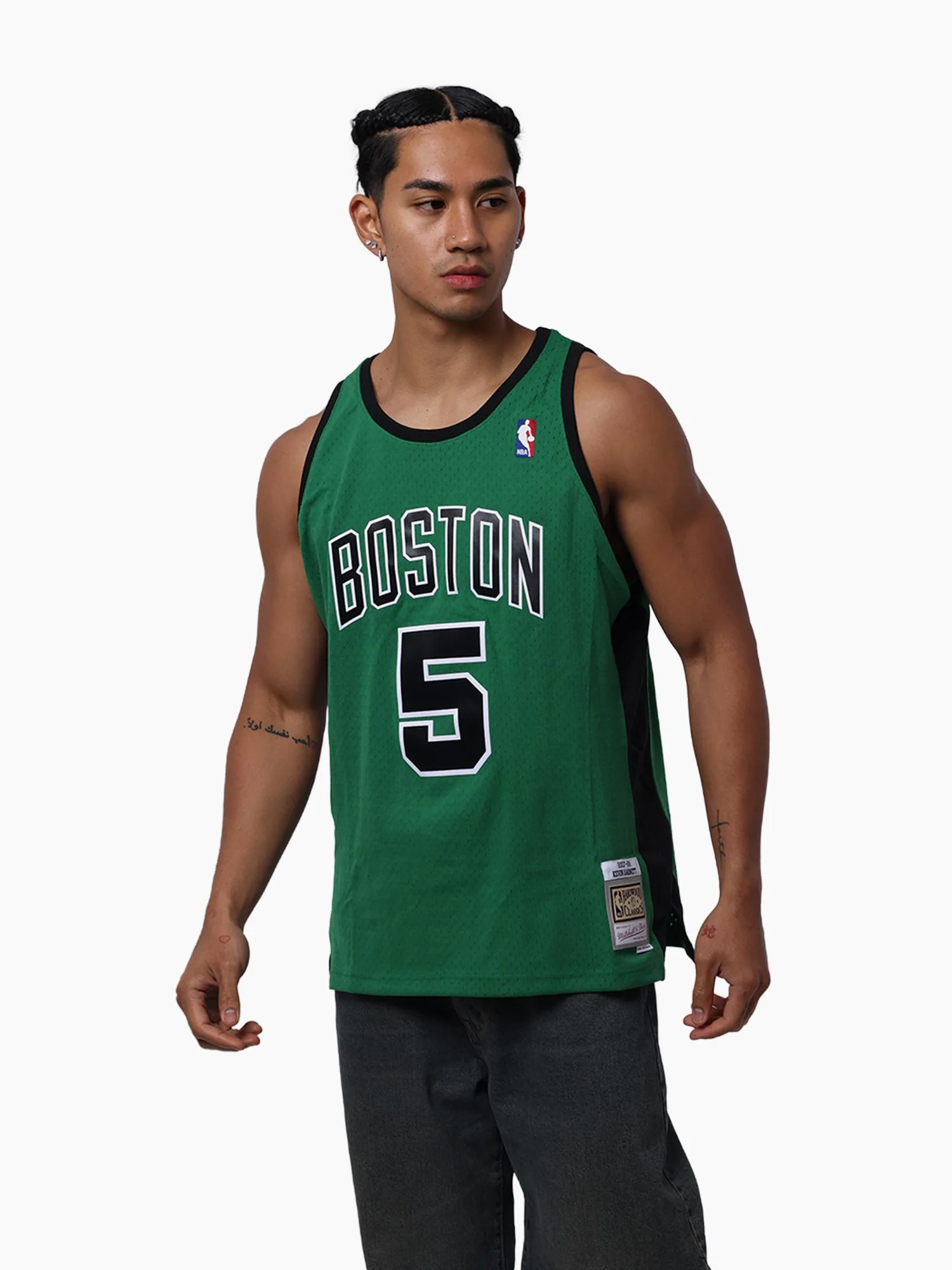Kevin Garnett 2007-08 Boston Celtics Swingman Jersey - Image 3