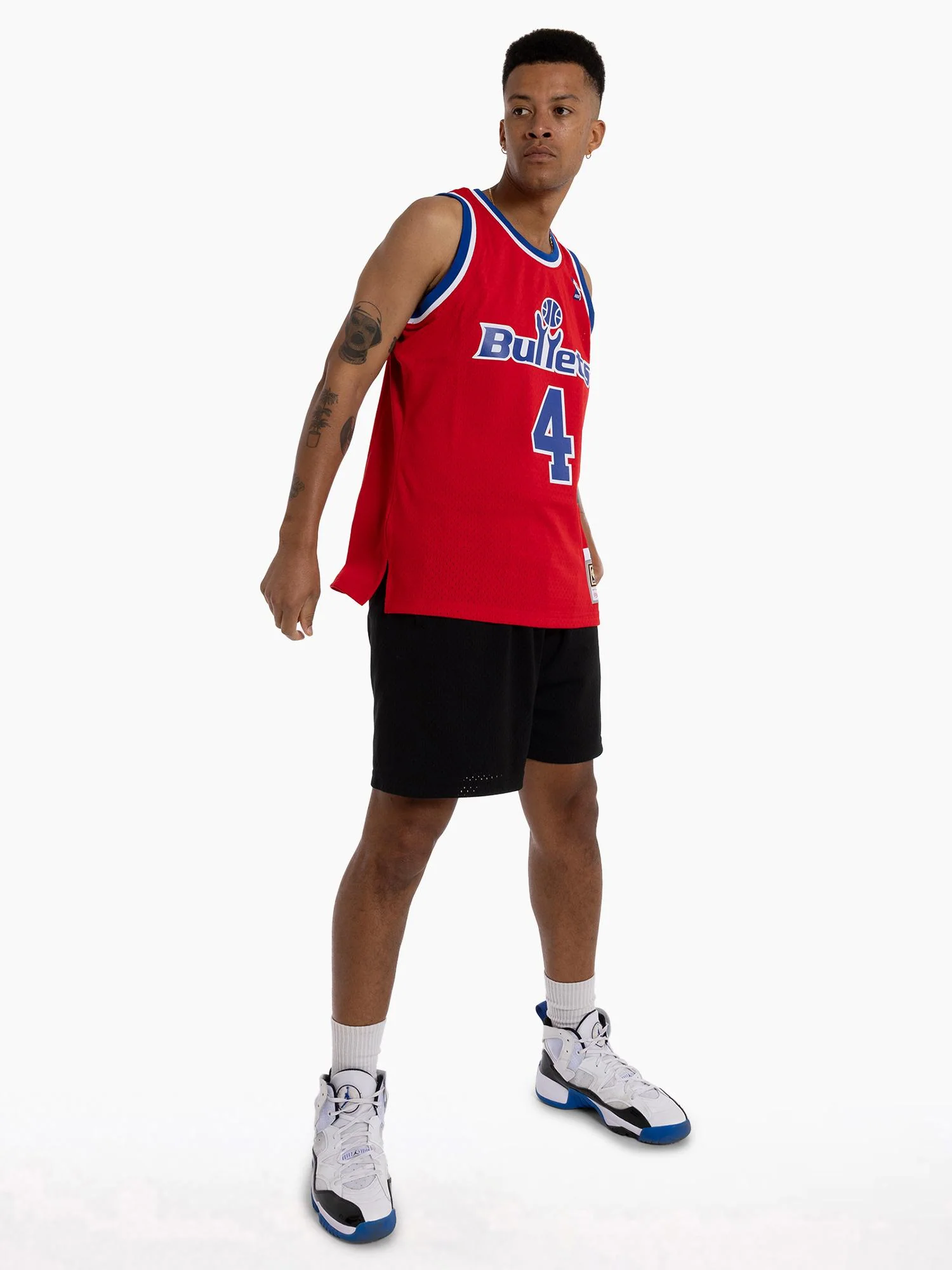 Andrew Gaze 1993-94 Washington Bullets Swingman Jersey - Image 3