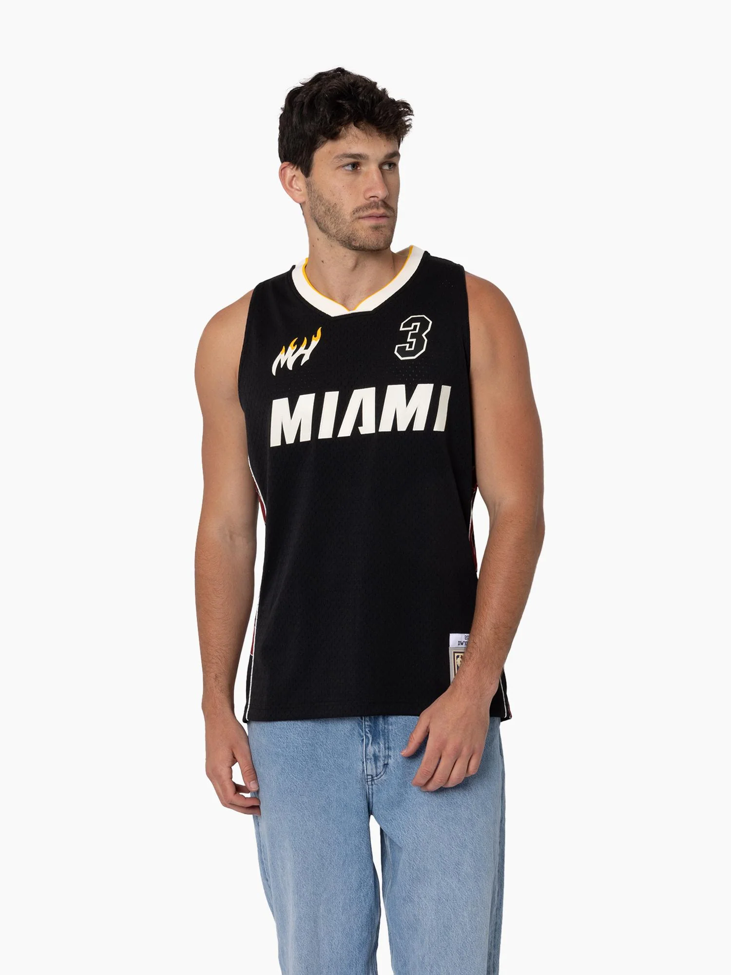 Dwyane Wade 2012-13 Miami Heat Tip-Off Swingman Jersey - Image 3