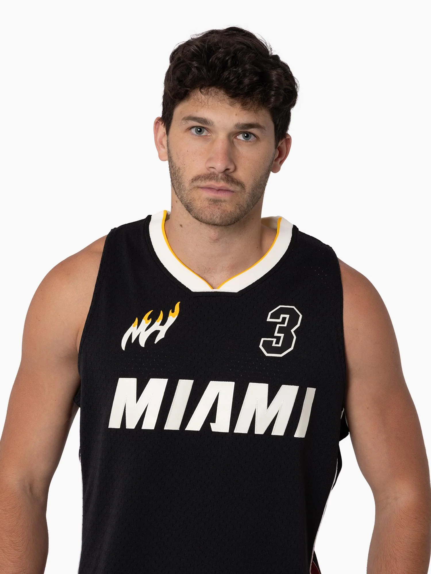 Dwyane Wade 2012-13 Miami Heat Tip-Off Swingman Jersey - Image 4