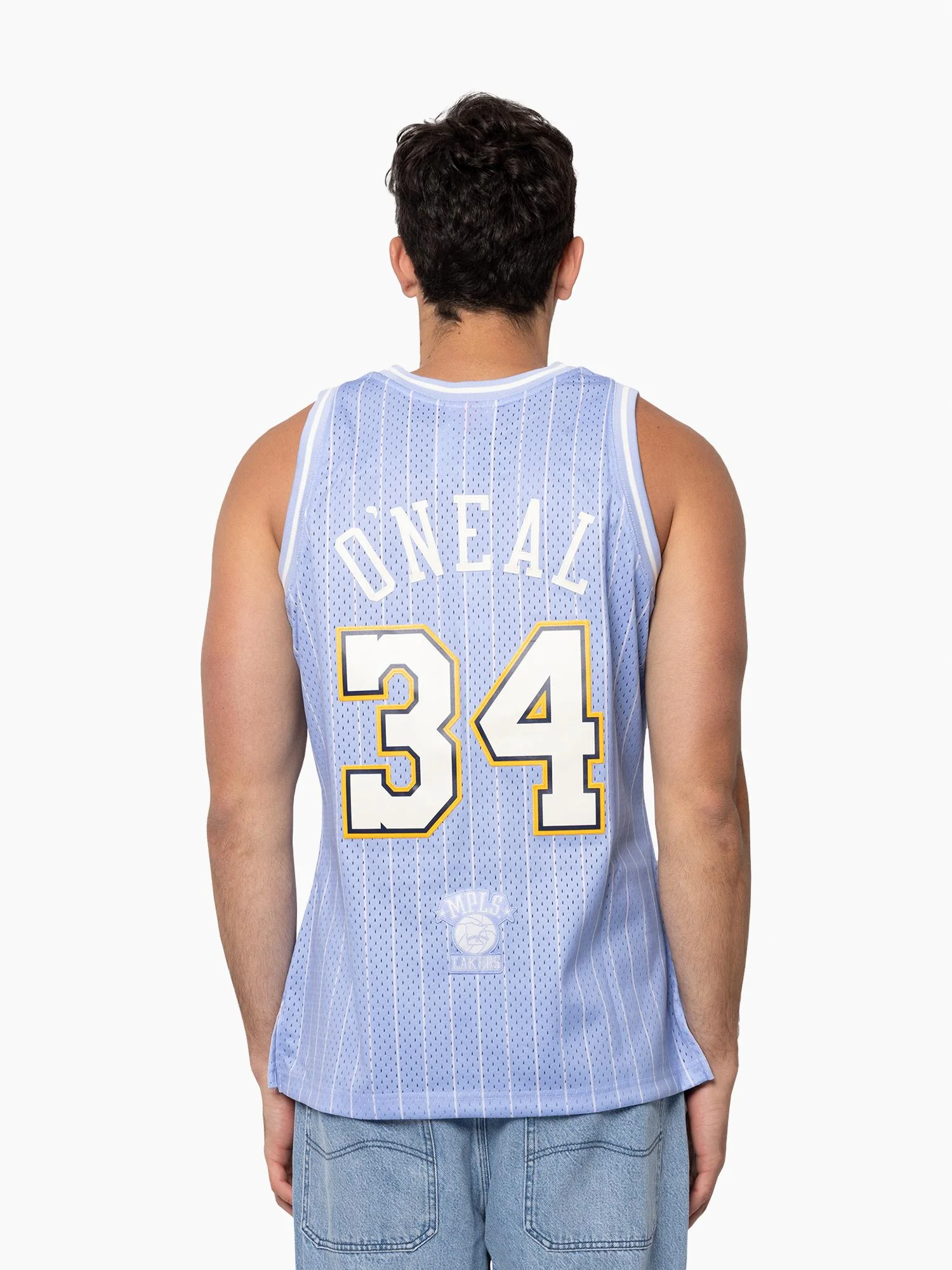 Shaquille O'Neal 1996-97 L.A Lakers Tip-Off Swingman Jersey - Image 2