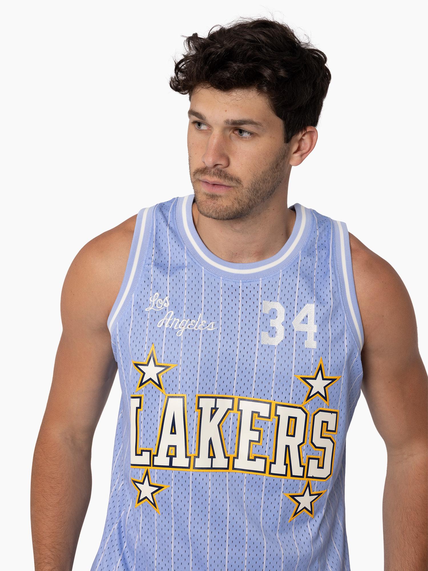 Shaquille O'Neal 1996-97 L.A Lakers Tip-Off Swingman Jersey - Image 4