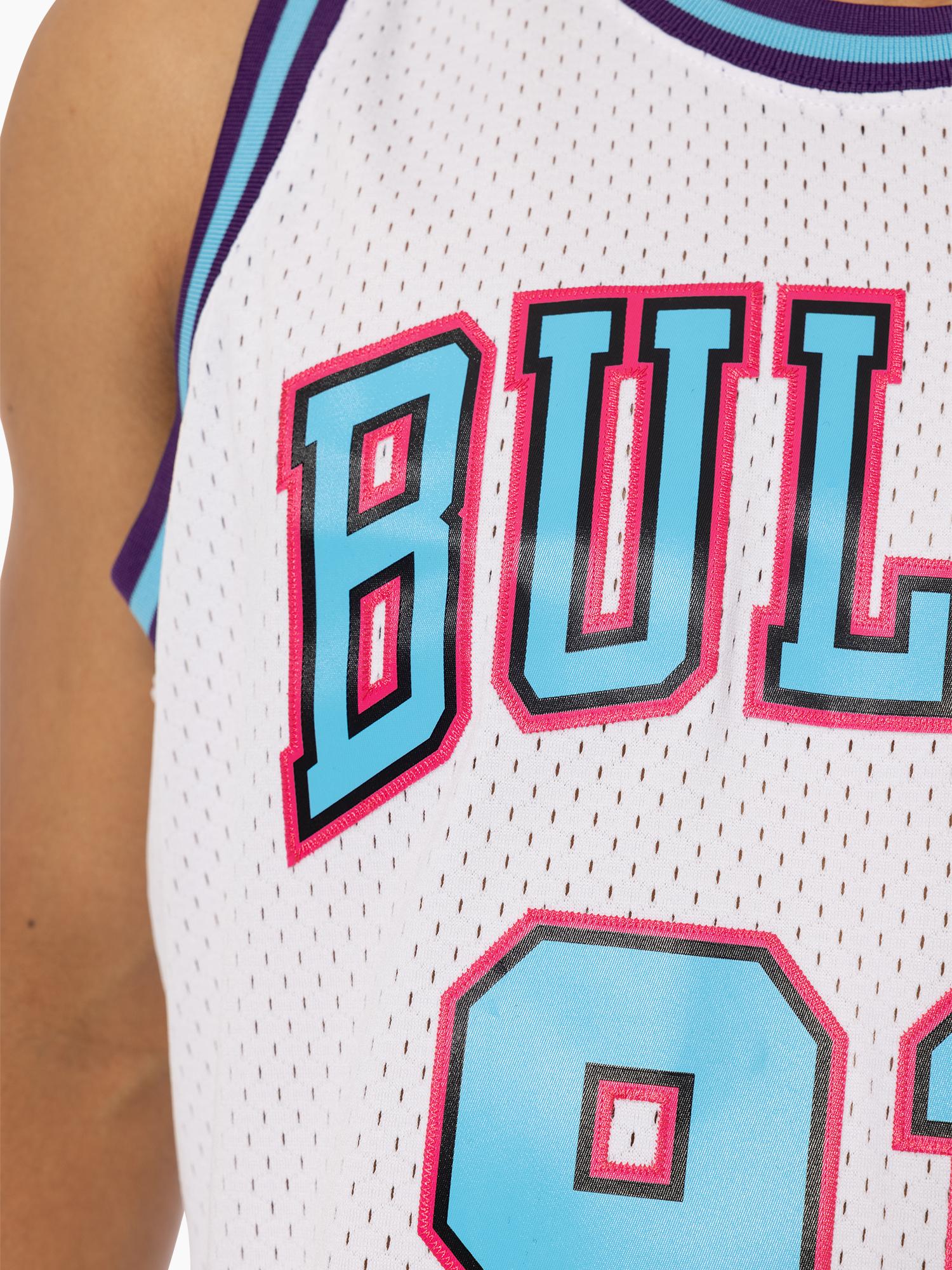 Dennis Rodman 1997-98 Chicago Bulls Vice Swingman Jersey - Image 4