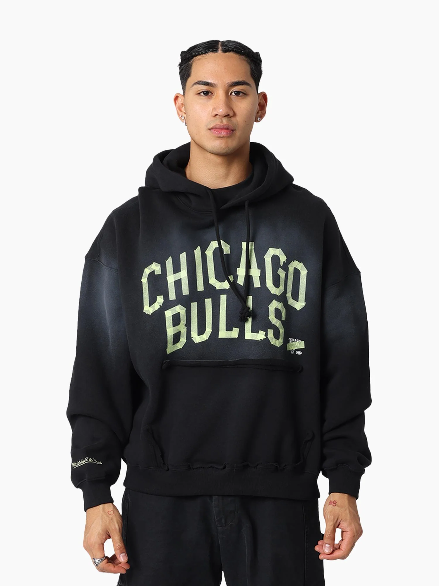Chicago Bulls Tape Hoodie - Image 2