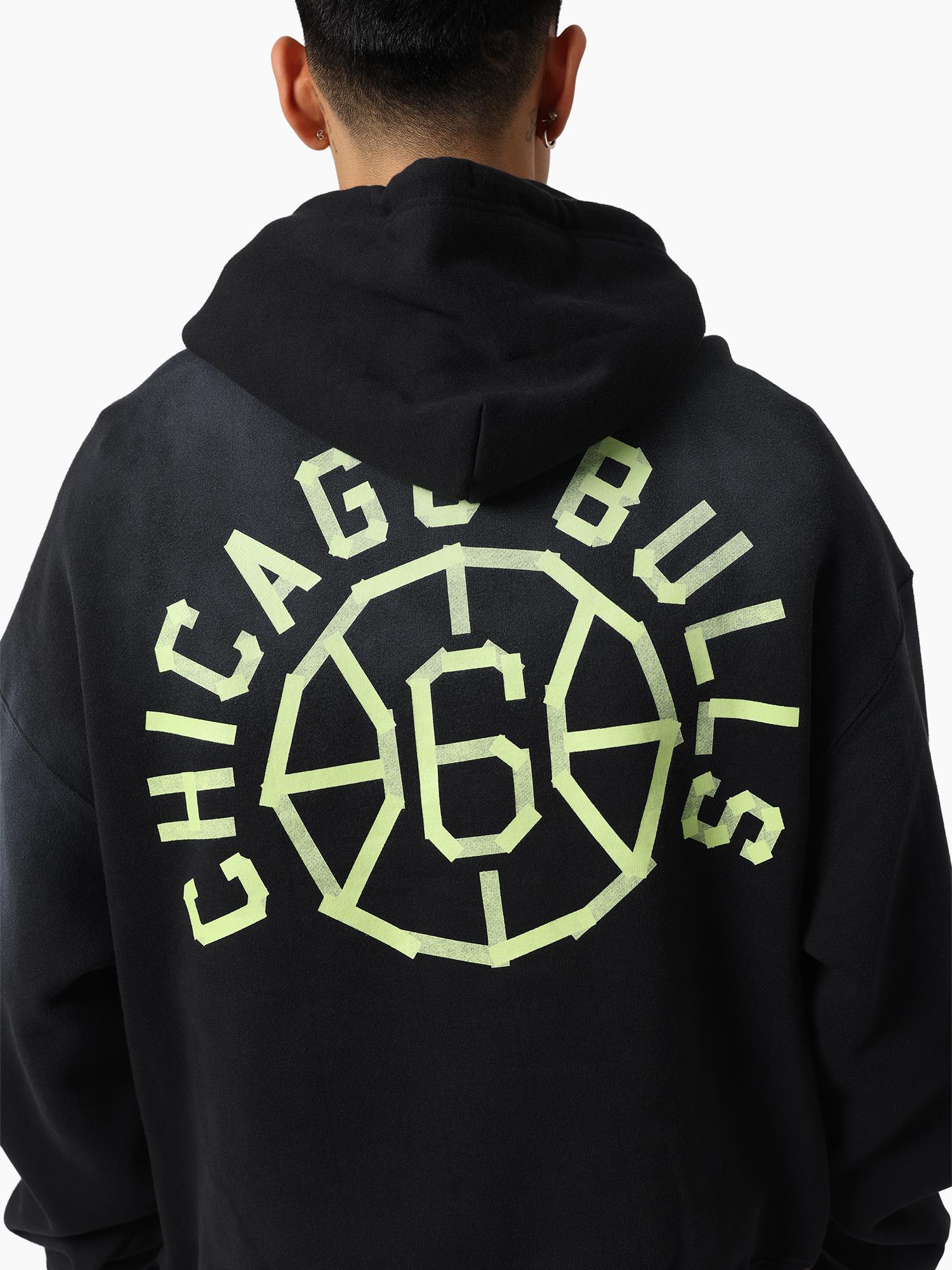 Chicago Bulls Tape Hoodie - Image 4