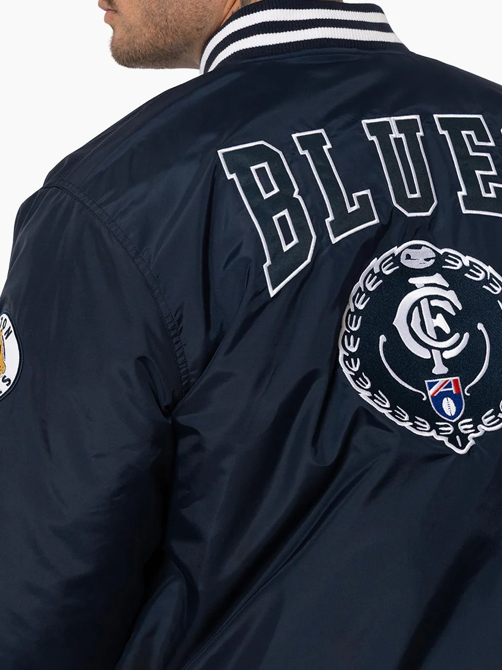 Carlton Blues Team Bomber Jacket - Image 4