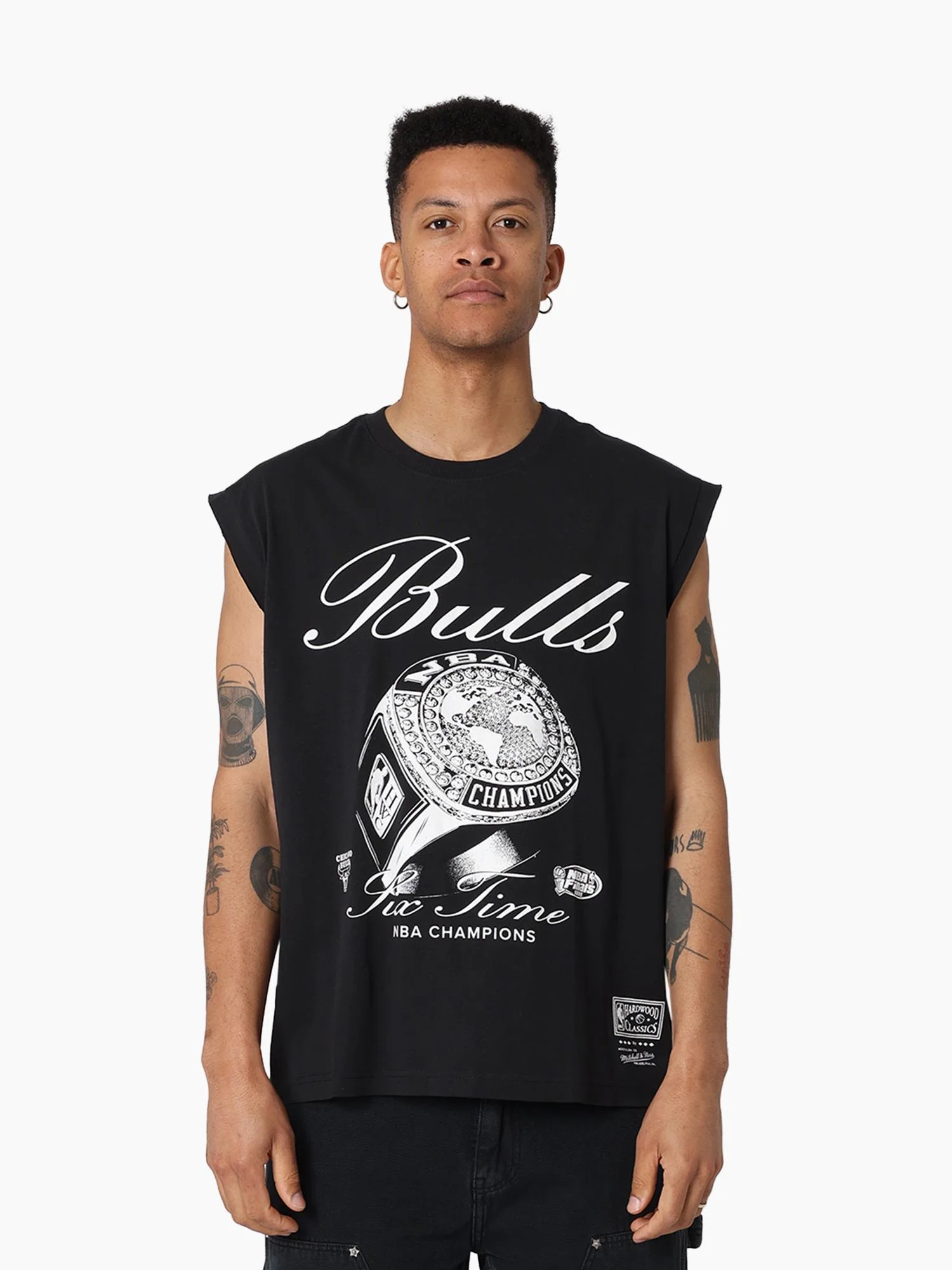 Chicago Bulls Champions Script Muscle Tank - Image 3