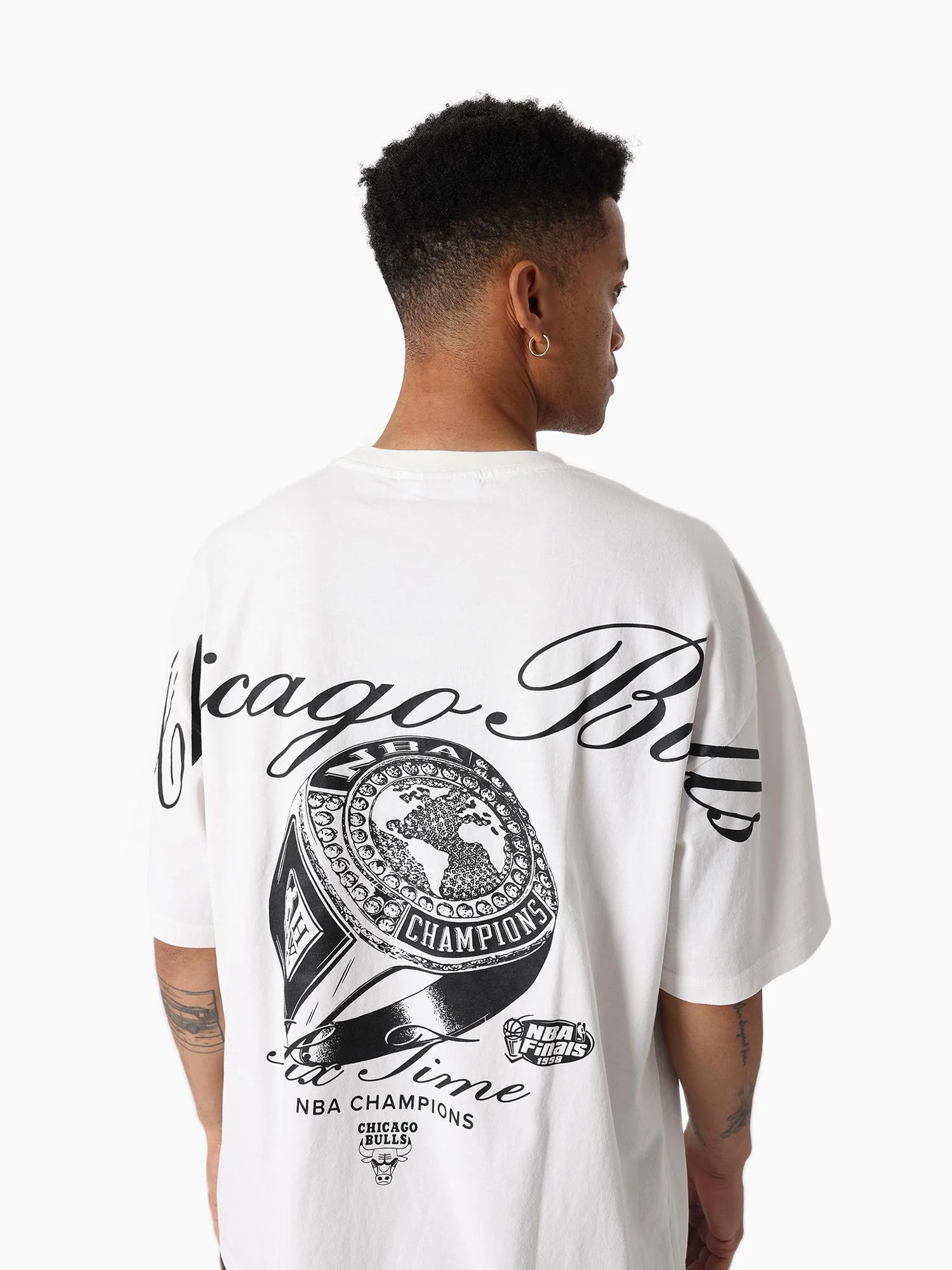 Chicago Bulls Champions Script Tee - Image 3