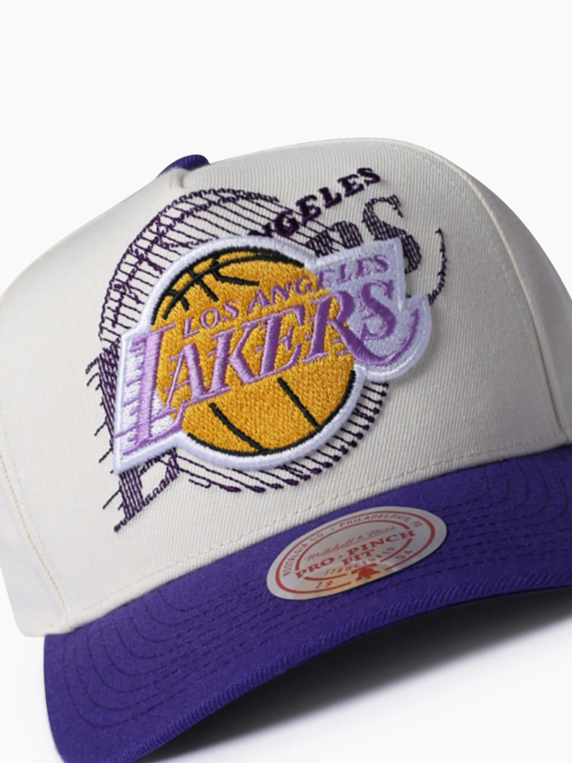 L.A Lakers Tilted Pro Crown Snapback - Image 2