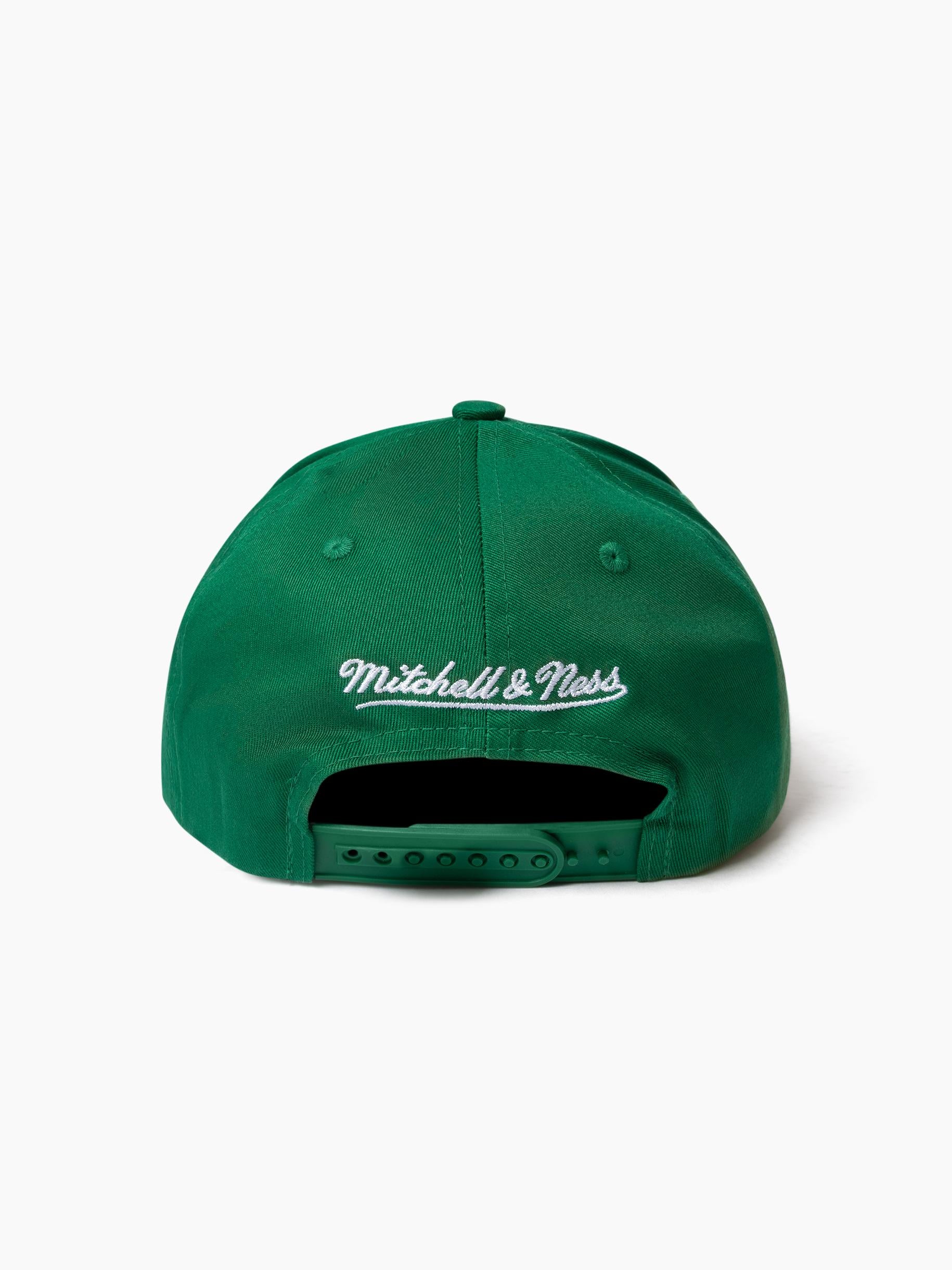 Boston Celtics Upside Down Logo Pro Pinch Snapback - Image 5