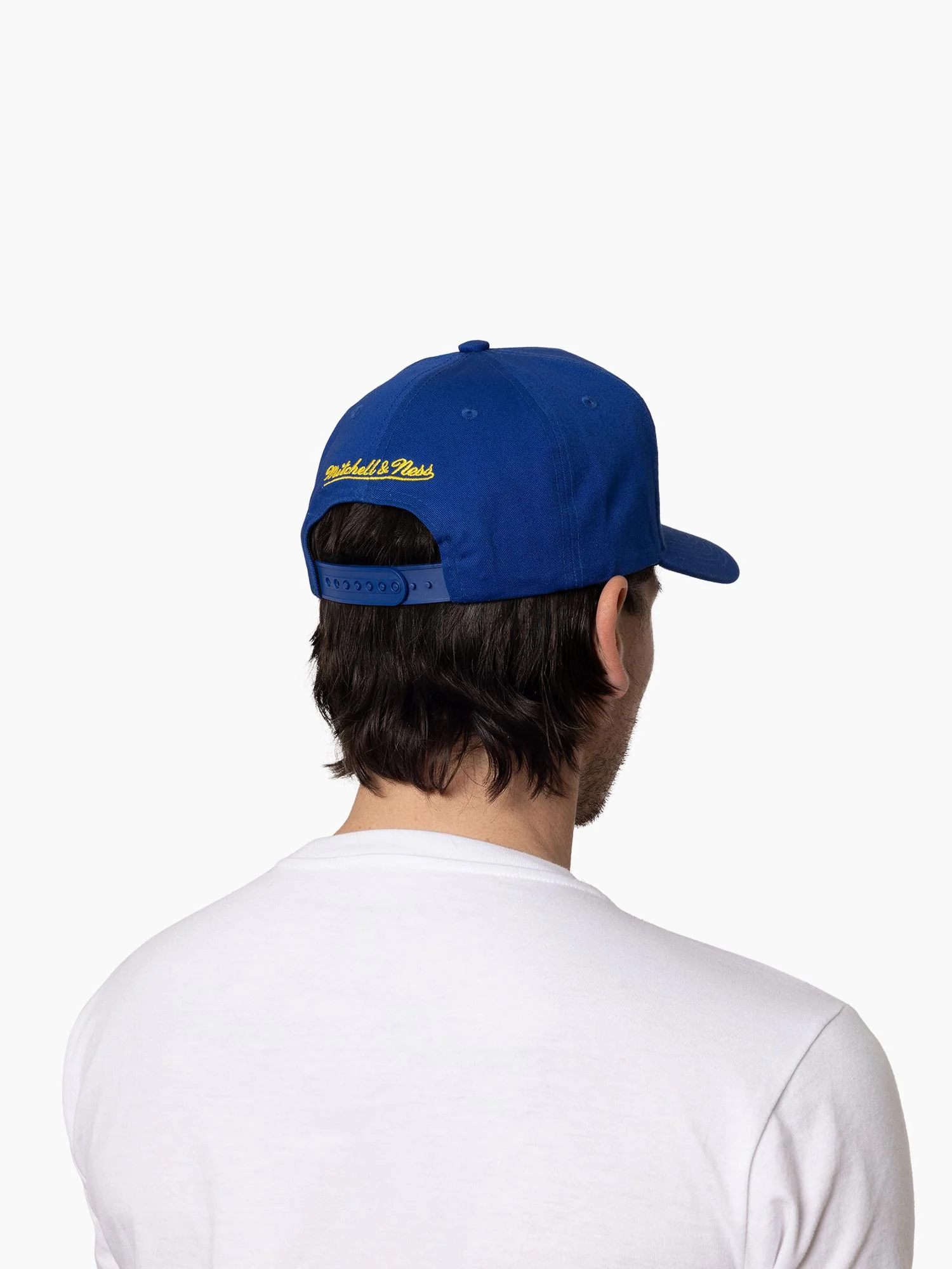 Golden State Warriors Upside Down Logo Pro Pinch Snapback - Image 3