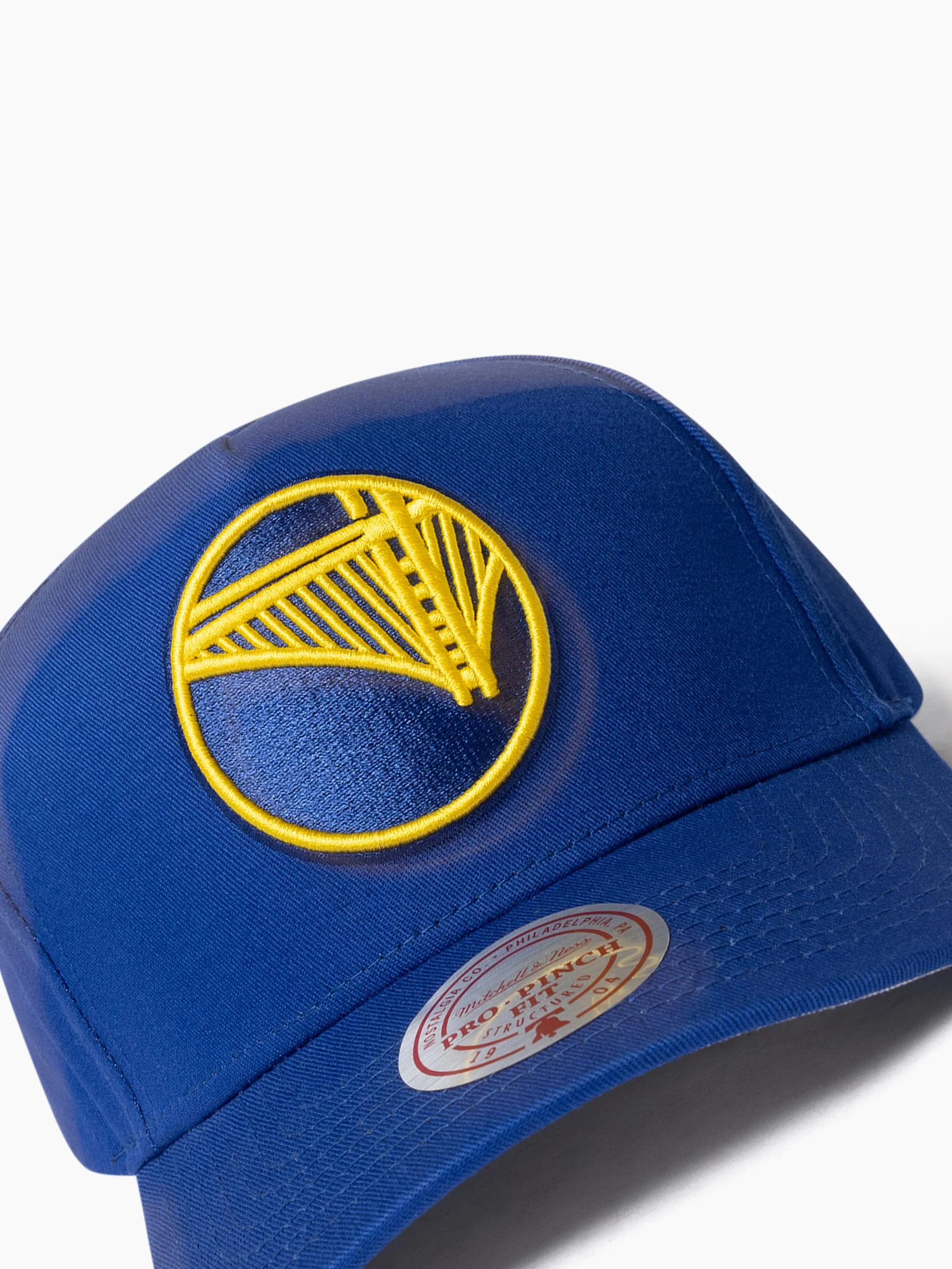 Golden State Warriors Upside Down Logo Pro Pinch Snapback - Image 6
