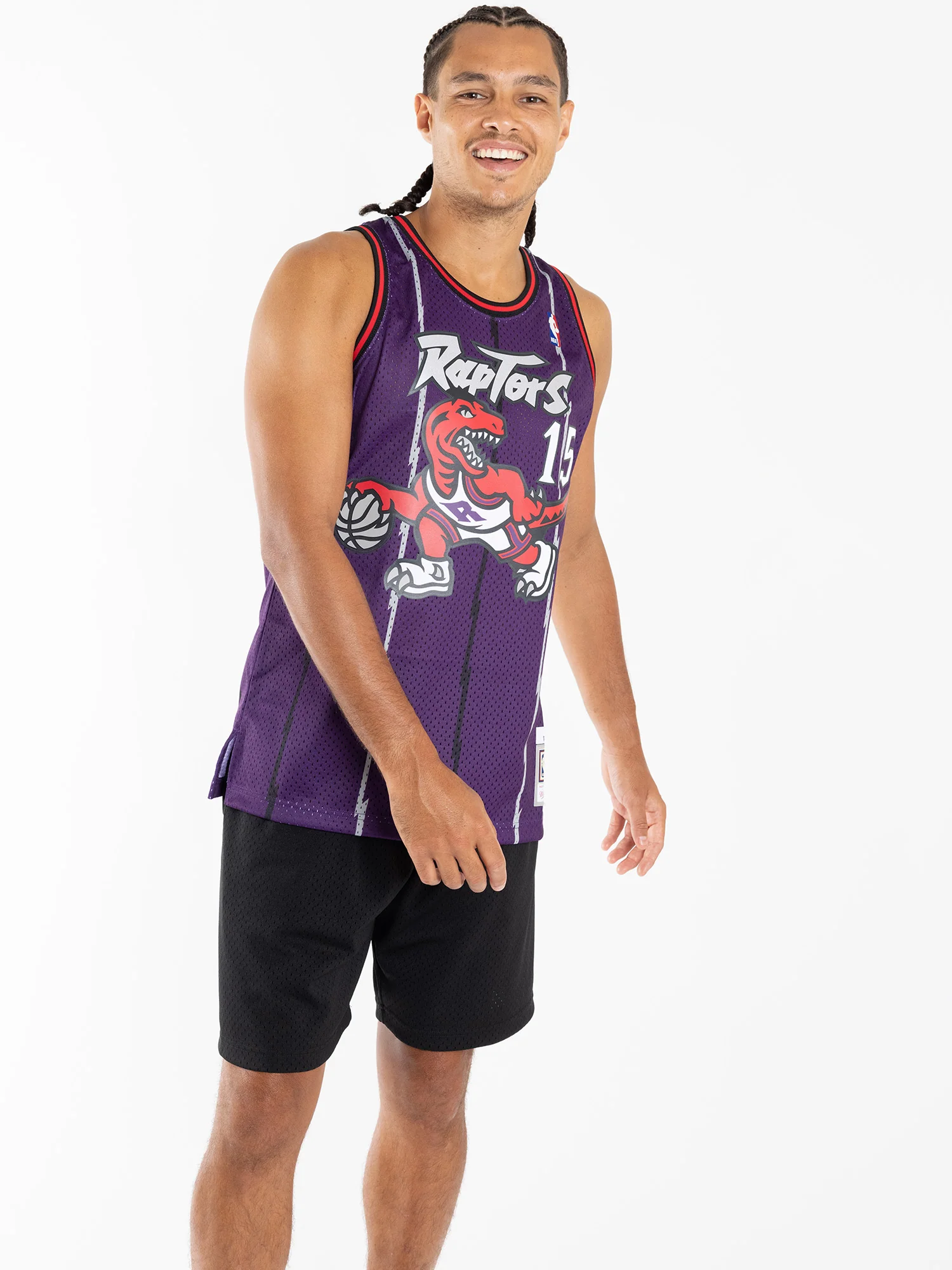 Vince Carter 1998-99 Toronto Raptors Road Swingman Jersey - Image 3