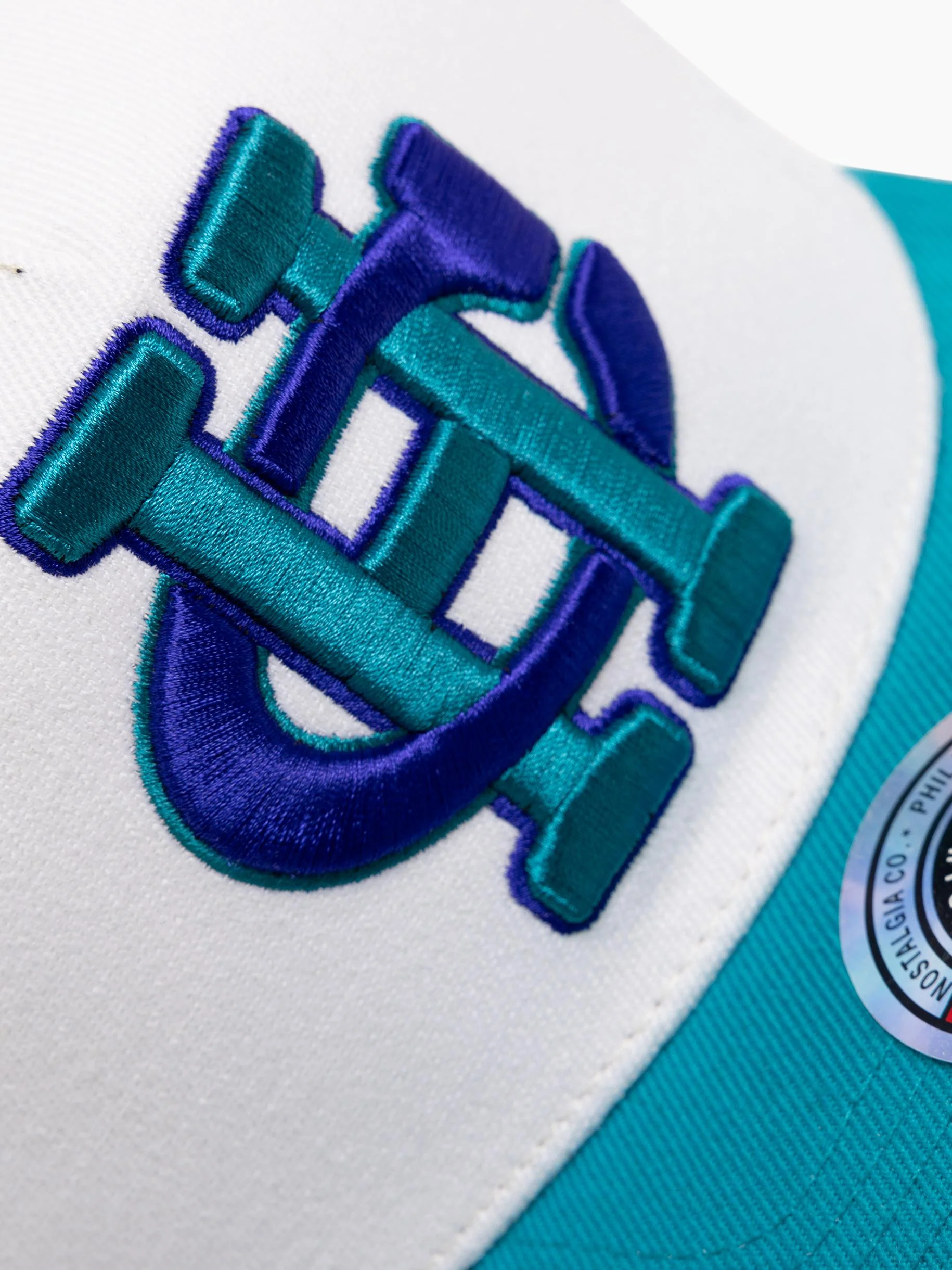 Charlotte Hornets Vintage Letter Classic Red Snapback - Image 6