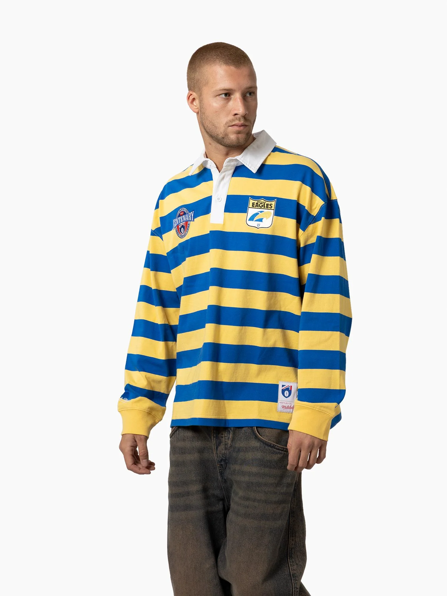 West Coast Eagles 1996 Centenary Rugby Polo - Image 4
