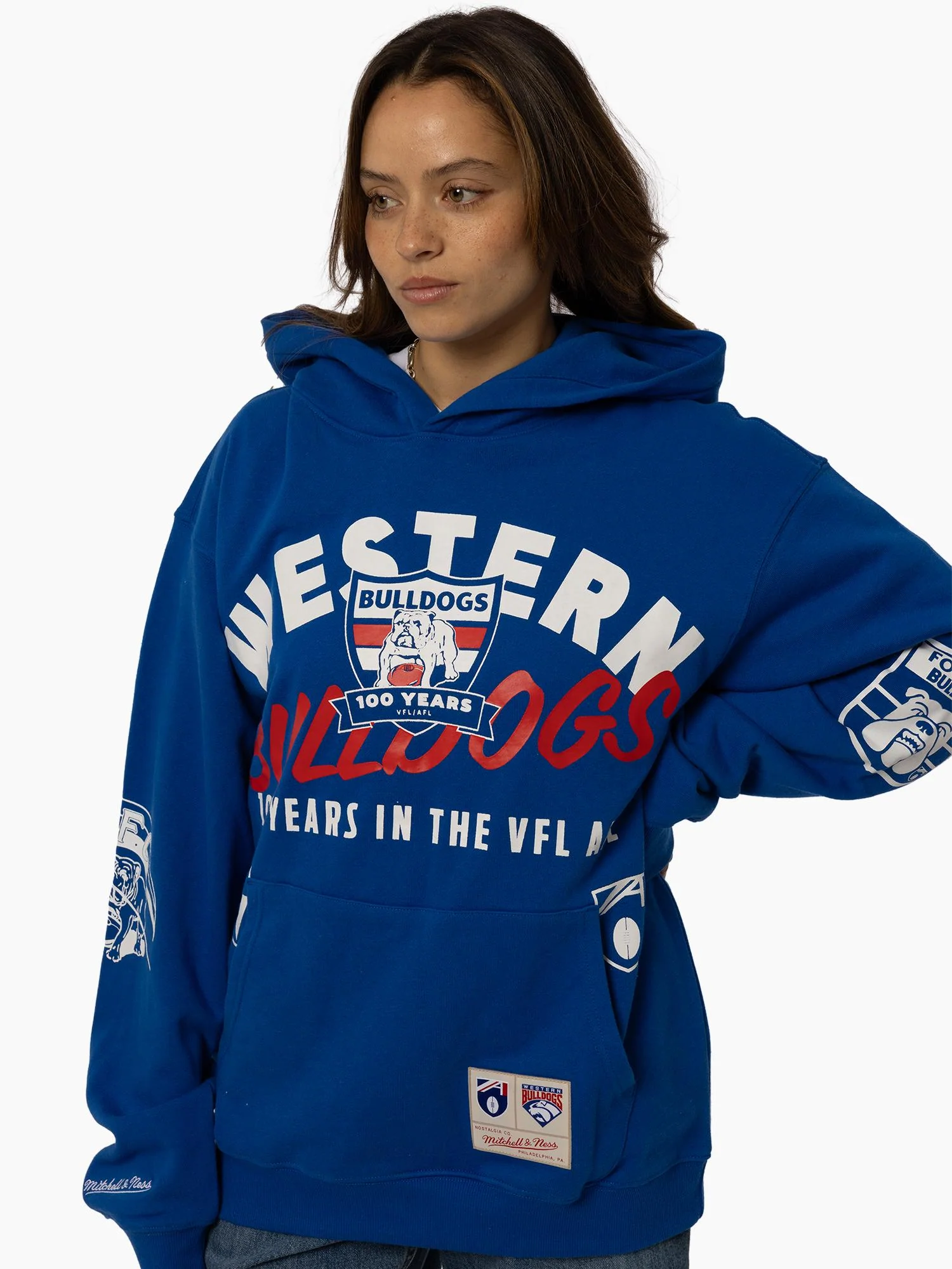 Western Bulldogs 100 Years VFL & AFL Hoodie - Image 2