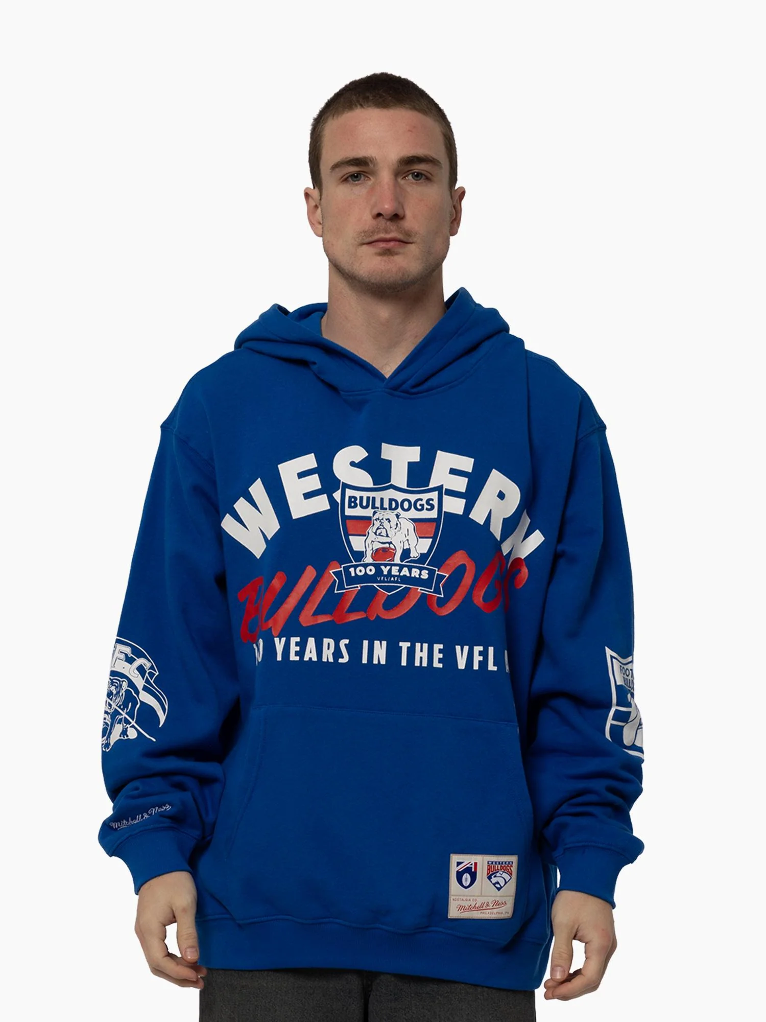 Western Bulldogs 100 Years VFL & AFL Hoodie - Image 3