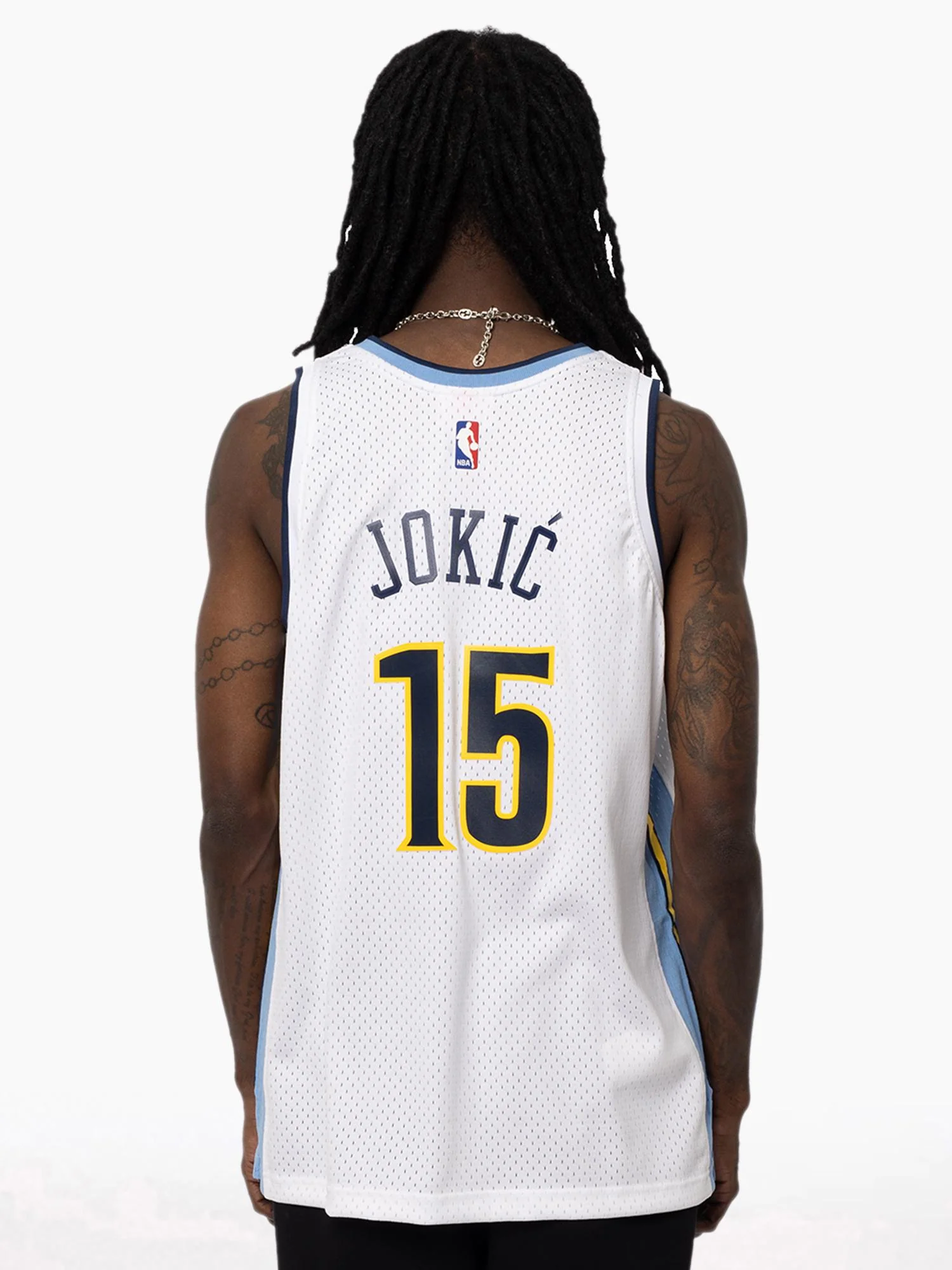 Nikola Jokic 2016-17 Denver Nuggets Swingman Jersey - Image 2