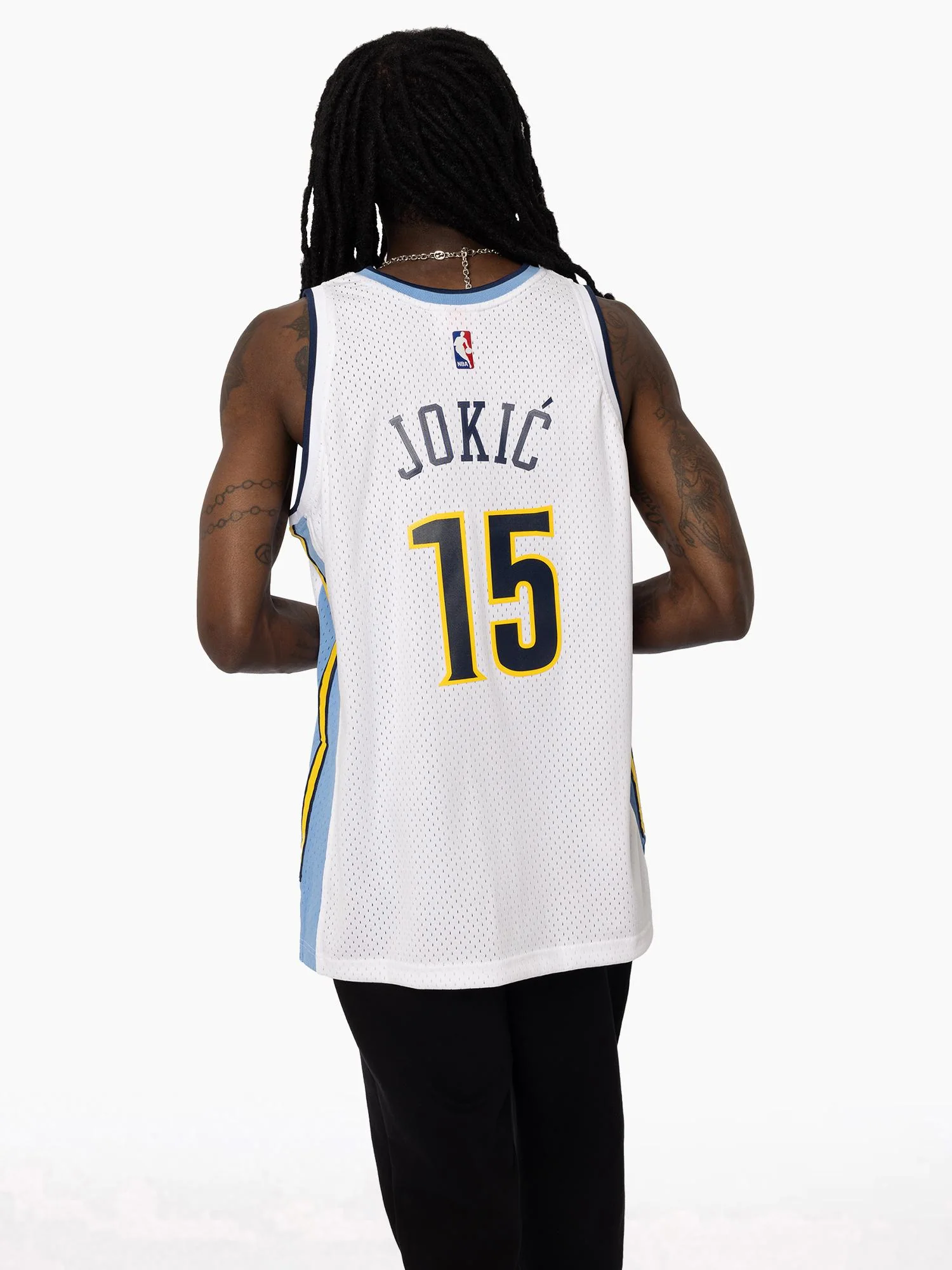Nikola Jokic 2016-17 Denver Nuggets Swingman Jersey - Image 4