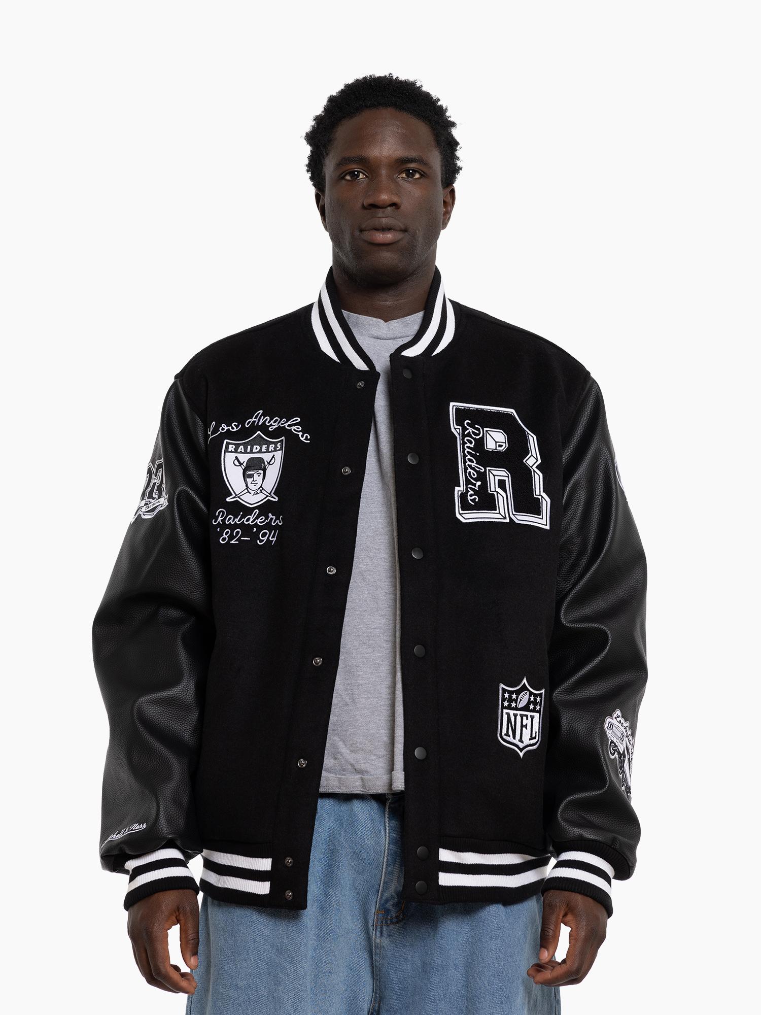 Los Angeles Raiders World Champs Varsity Jacket - Image 3