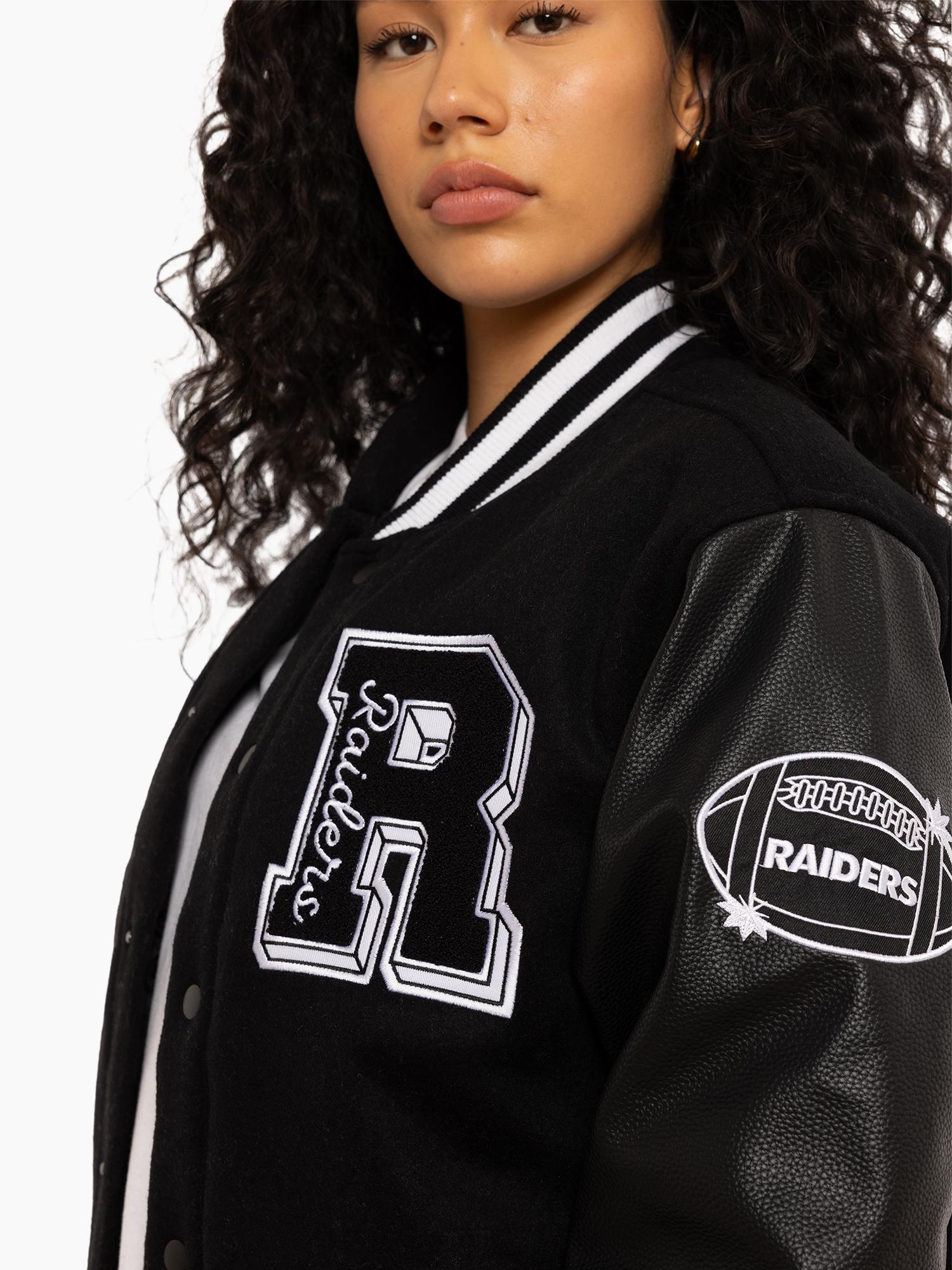 Los Angeles Raiders World Champs Varsity Jacket - Image 7
