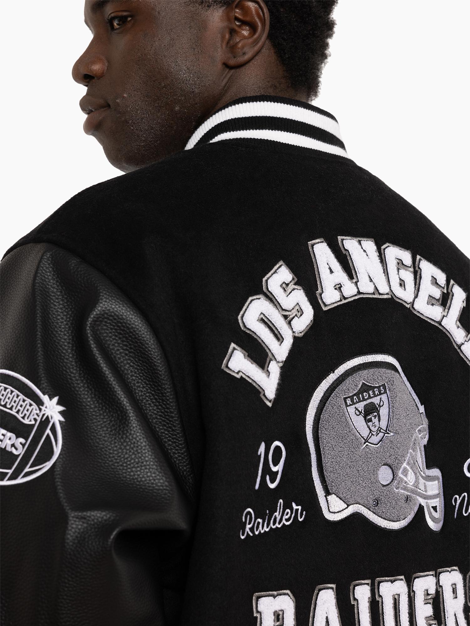 Los Angeles Raiders World Champs Varsity Jacket - Image 8
