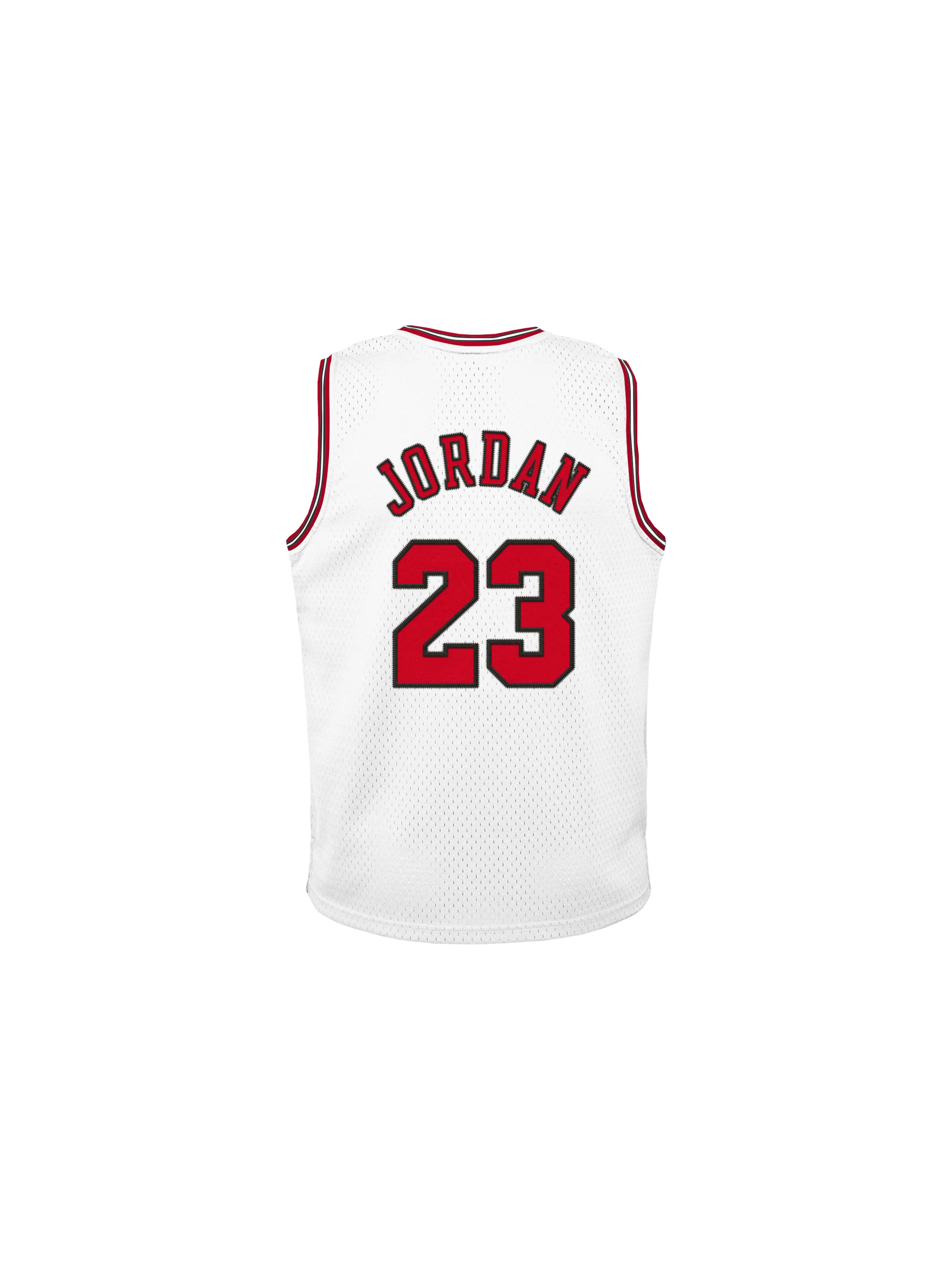 Youth Michael Jordan 1997-98 Chicago Bulls Road Authentic Jersey - Image 2