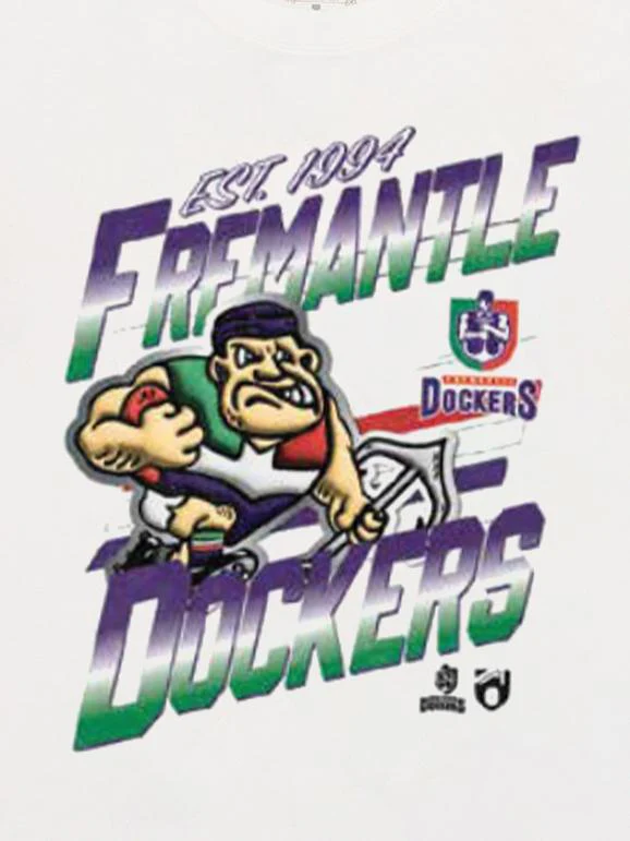 Youth Fremantle Dockers Mascot Character Tee - Image 3