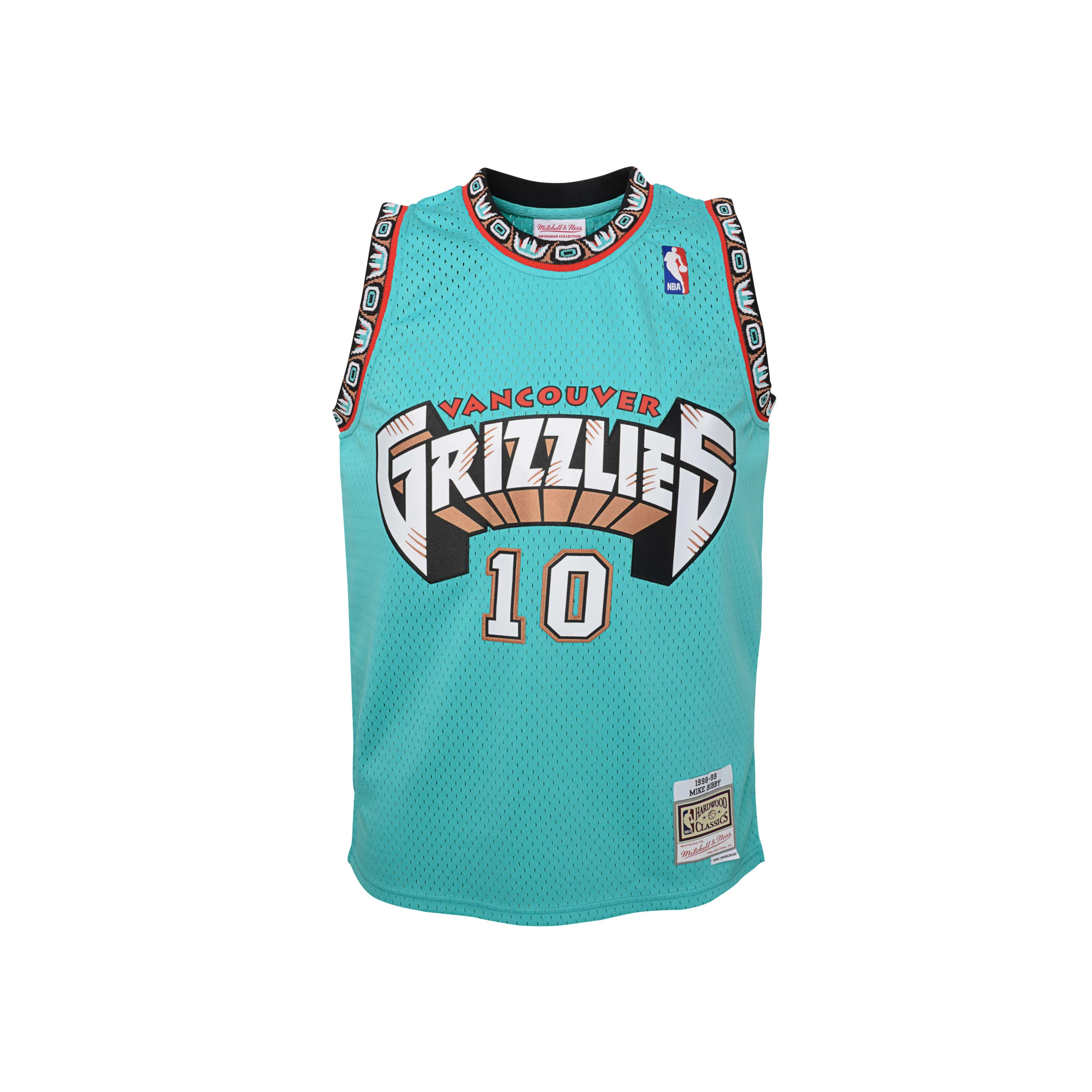 Youth Mike Bibby 1998-99 Vancouver Grizzlies Road Swingman Jersey