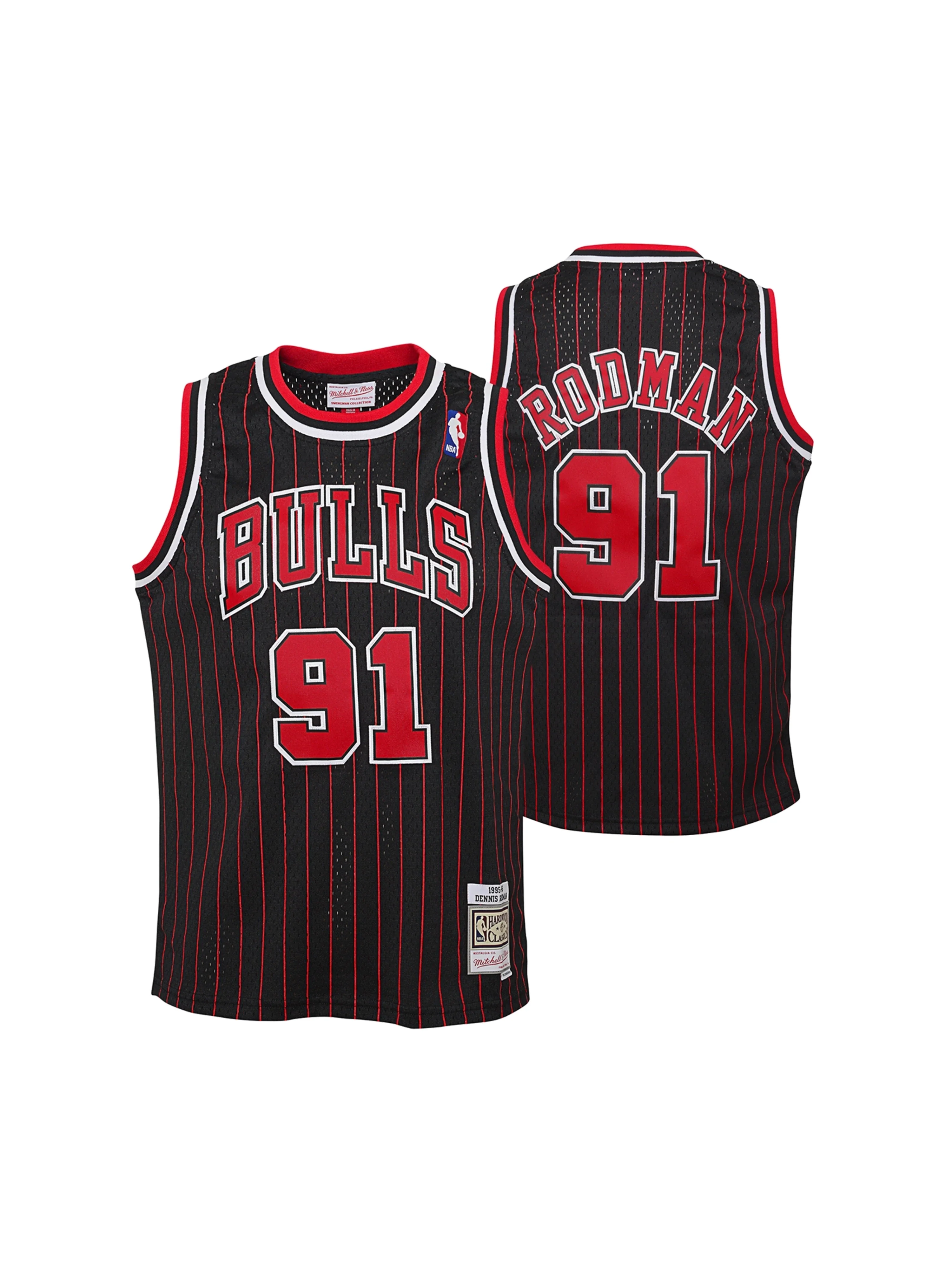 Youth Dennis Rodman Chicago Bulls Alternate Swingman Jersey - Image 3
