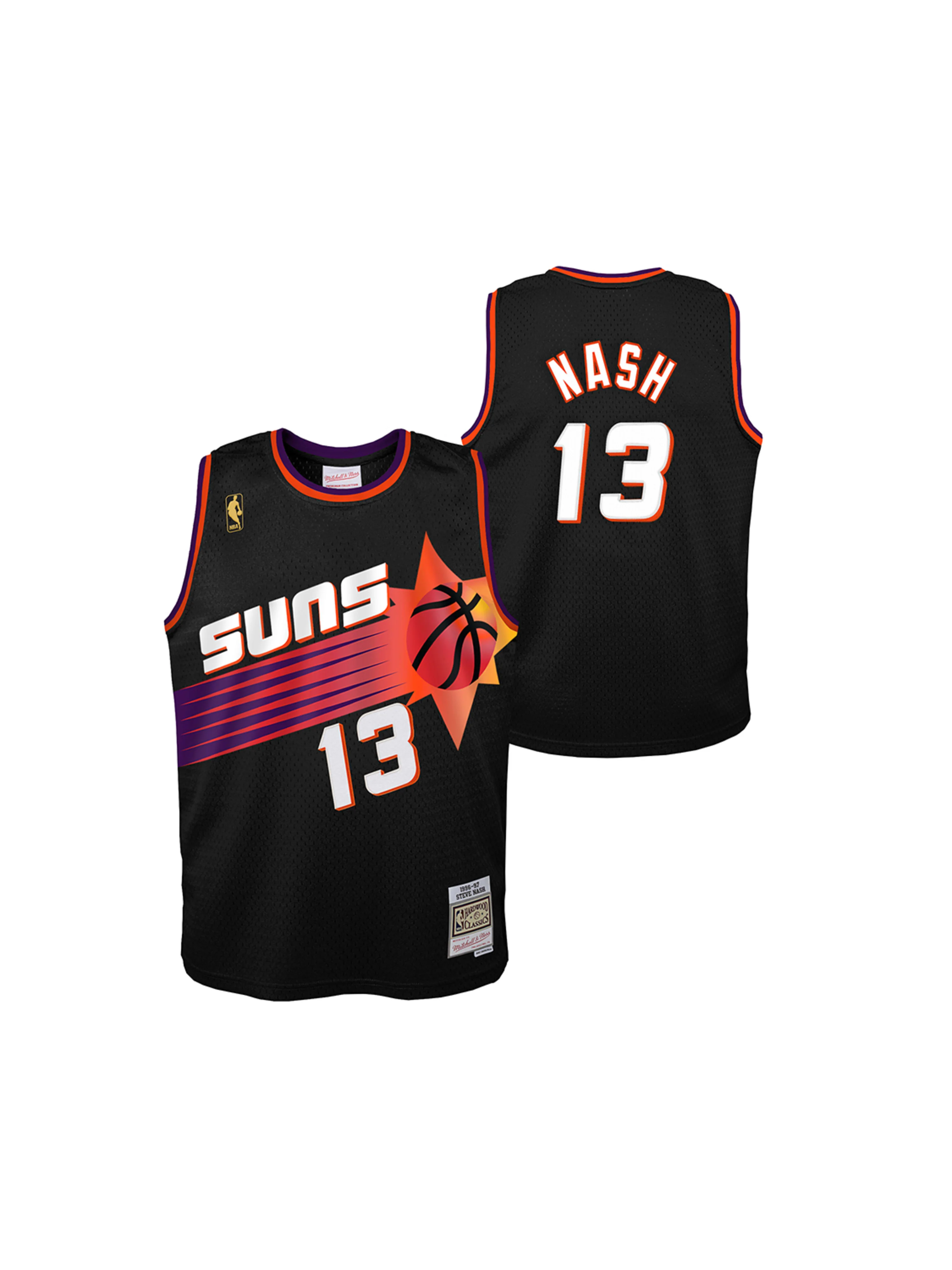 Youth Steve Nash 1996-97 Phoenix Suns Alternate Swingman Jersey - Image 3